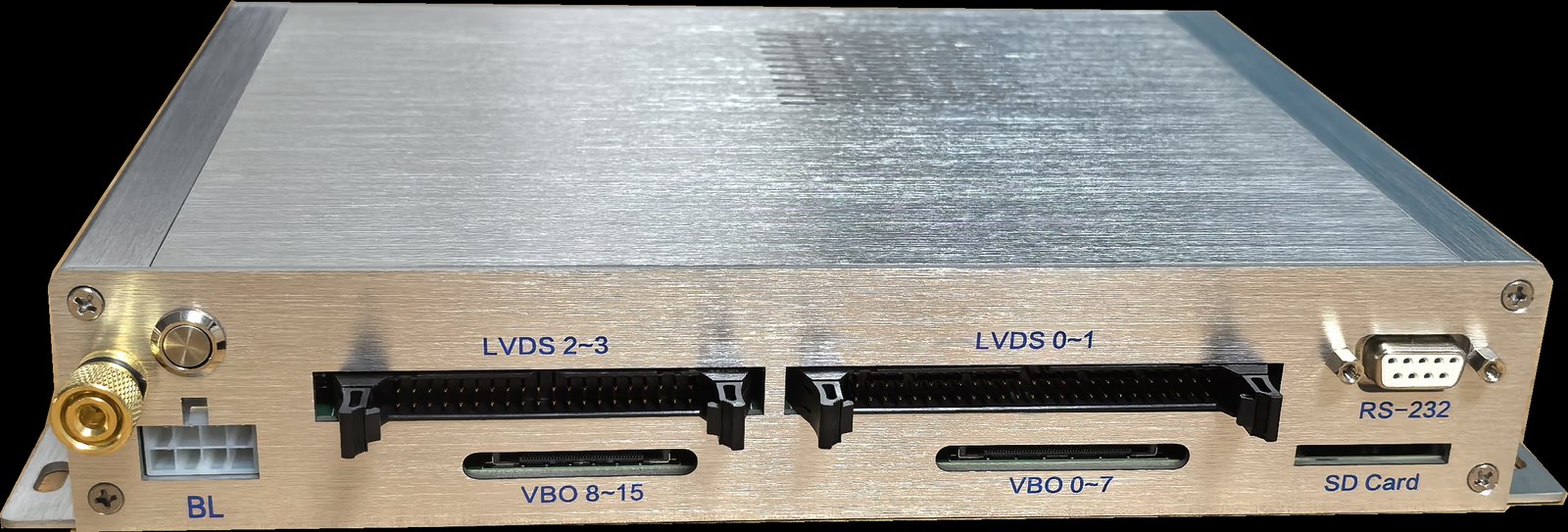 169-VL rear panel (standard version)