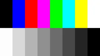 Grayscale bar test pattern