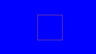 Blue square test pattern