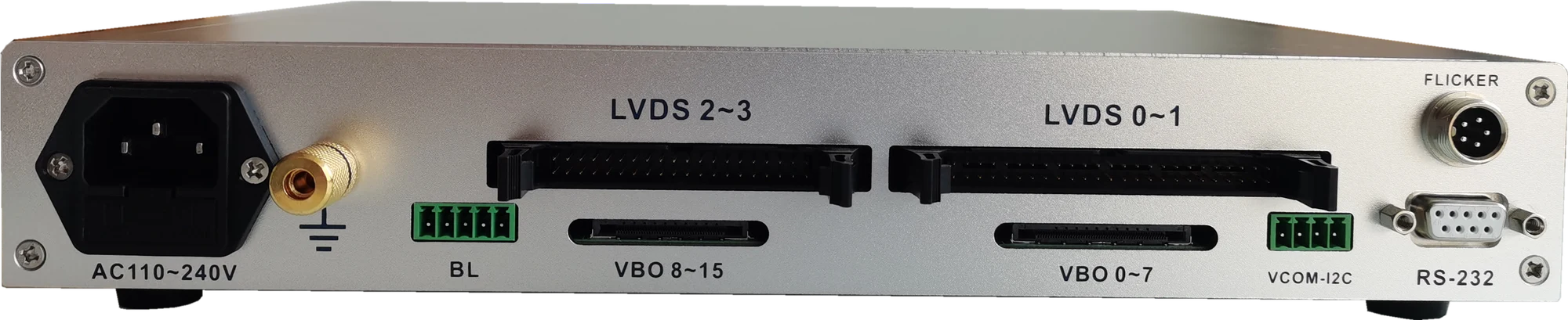 209-VL rear panel