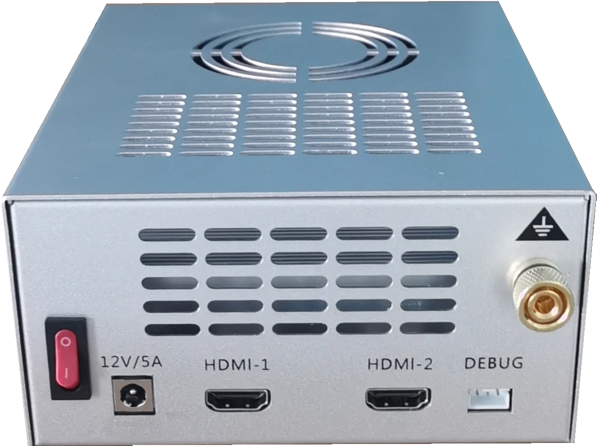 SVG-2302 rear panel interfaces