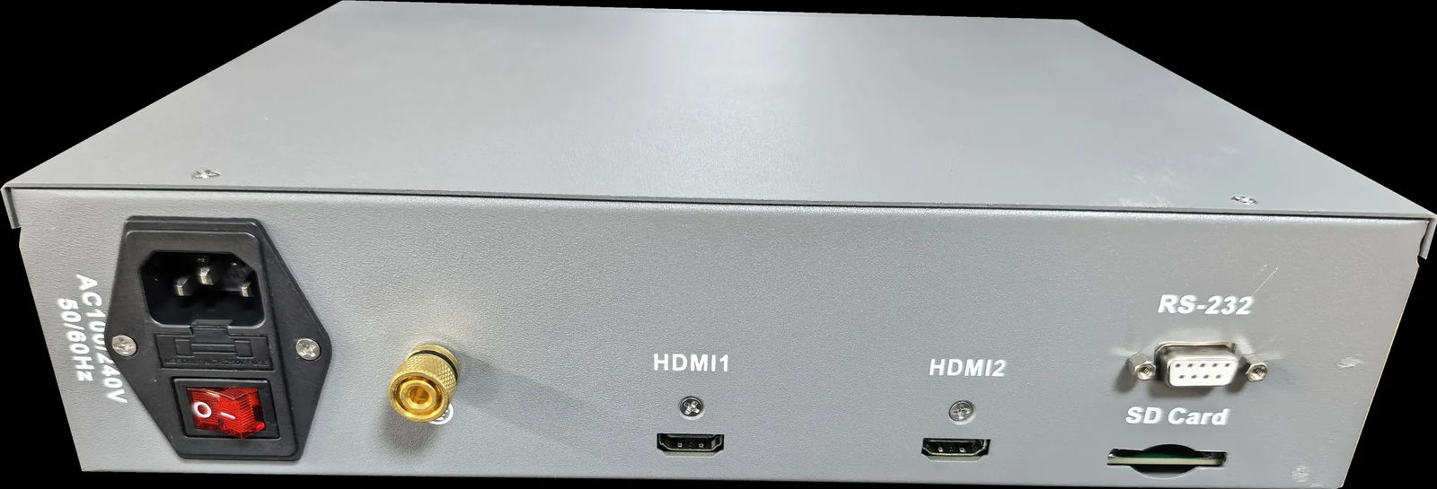 SVG-202 rear panel